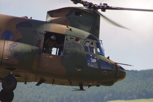 Hélicoptère CH47 Chinook JGSDF