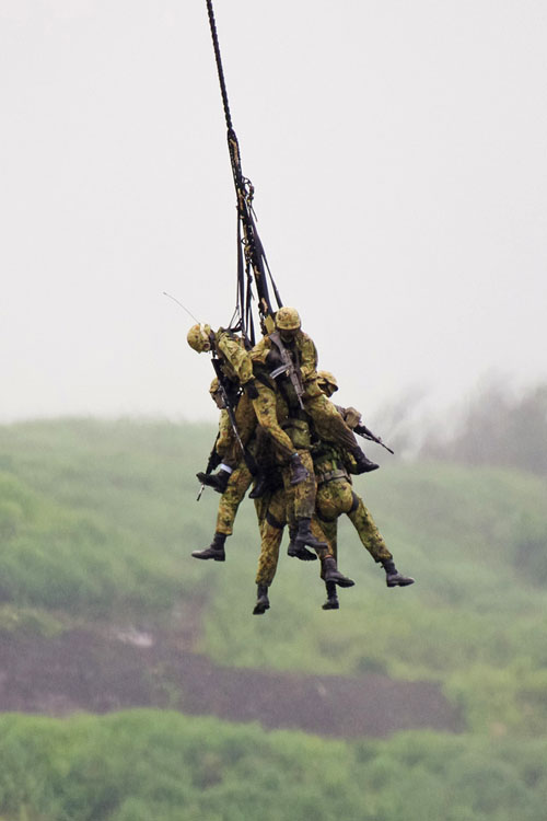 Hélicoptère CH47 Chinook JGSDF