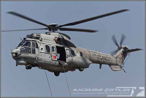 Hélicoptère AS532 Cougar de l'Armée de l'Air turque