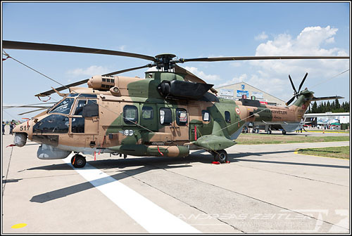 Hélicoptère AS532 Cougar de l'Armée de l'Air turque