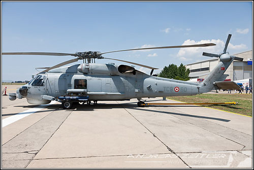 Hélicoptère SH70B Seahawk de la Marine turque