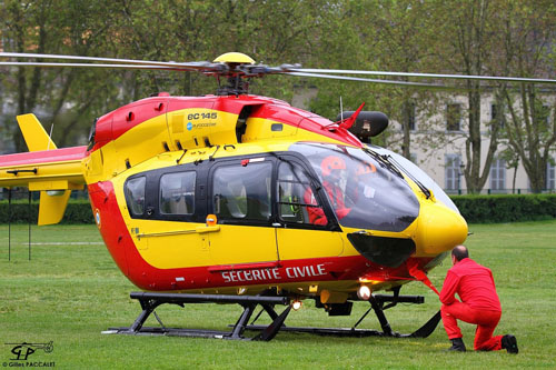 Hélicoptère EC145 Sécurité Civile