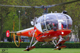 Hélicoptère Alouette III d'AIR GLACIERS