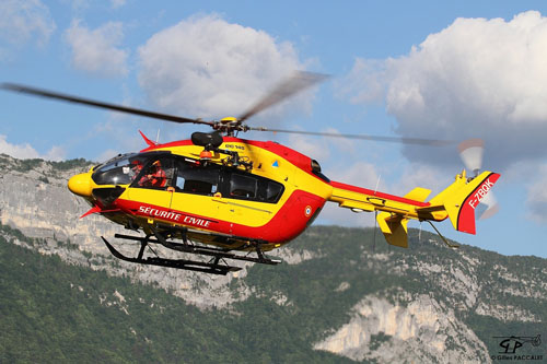 Hélicoptère EC145 Sécurité Civile