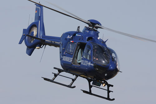 Hélicoptère EC135 de la BundesPolizei allemande