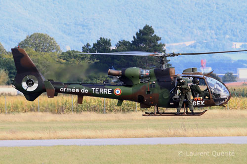 Hélicoptère SA342 Gazelle de l'ALAT