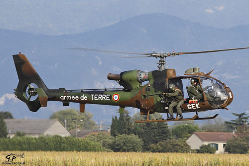 Hélicoptère SA342 Gazelle de l'ALAT