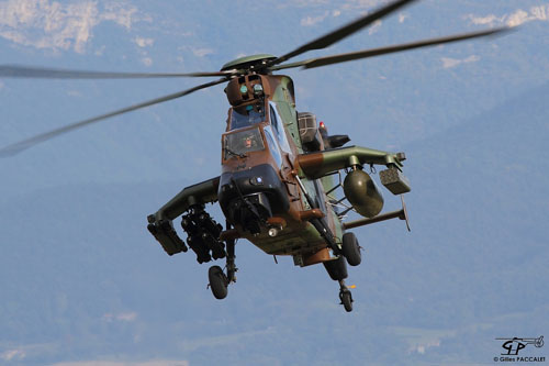 Hélicoptère EC665 Tigre HAD de l'ALAT