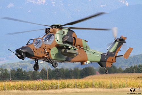 Hélicoptère EC665 Tigre HAD de l'ALAT