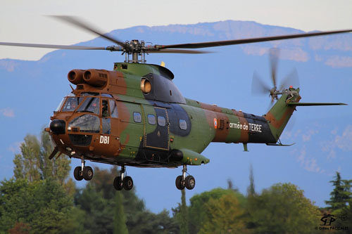 Hélicoptère SA330 Puma de l'ALAT