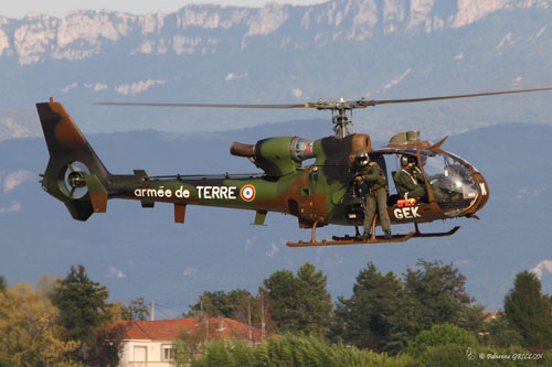 Hélicoptère SA342 Gazelle de l'ALAT