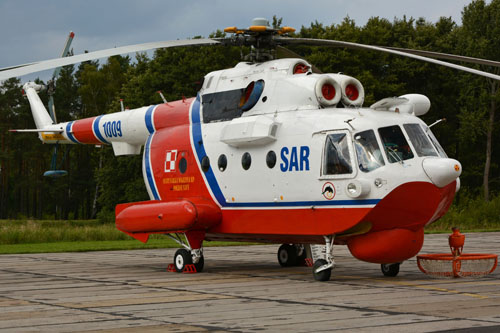 Hélicoptère de sauvetage MI14PL/R de la Marine polonaise