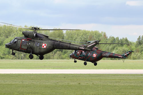 Hélicoptère W3 Sokol de l'armée polonaise