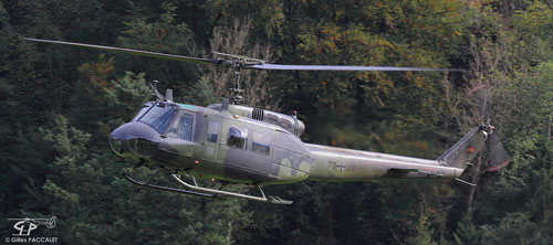 Hélicoptère UH1D de l'Armée allemande (Heeresfliegertruppe)