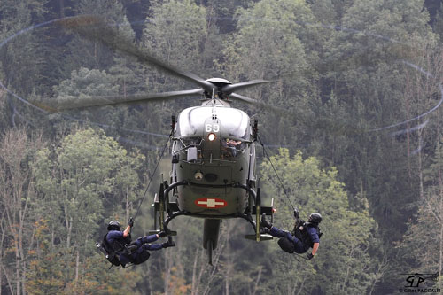 Hélicoptère EC635 de l'Armée suisse