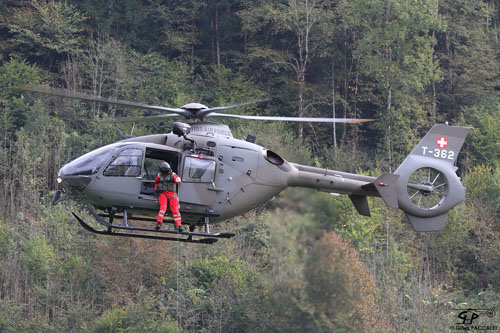 Hélicoptère EC635 de l'Armée suisse