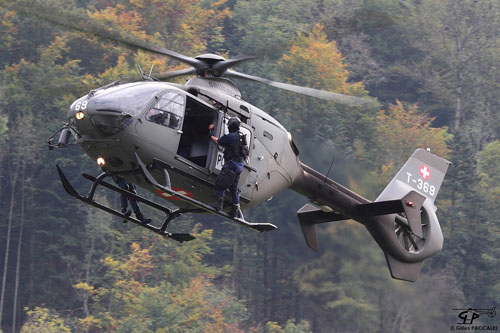 Hélicoptère EC635 de l'Armée suisse