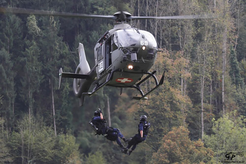 Hélicoptère EC635 de l'Armée suisse