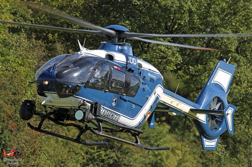 Hélicoptère EC135 de la Gendarmerie Nationale française