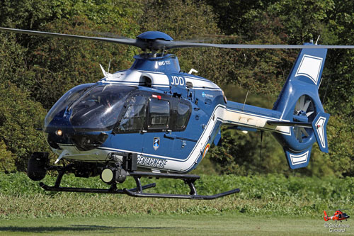 Hélicoptère EC135 de la Gendarmerie Nationale française