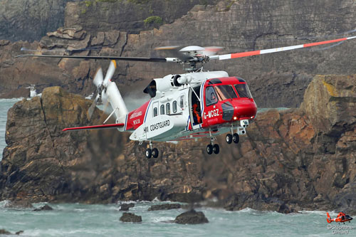 Hélicoptère S92 HM Coastguard G-MCGZ