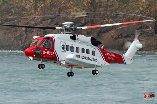 Hélicoptère S92 HM Coastguard G-MCGZ