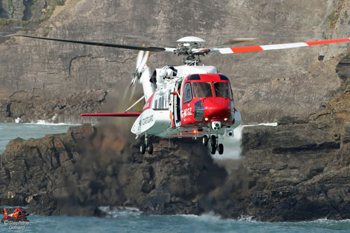 Hélicoptère S92 HM Coastguard G-MCGZ