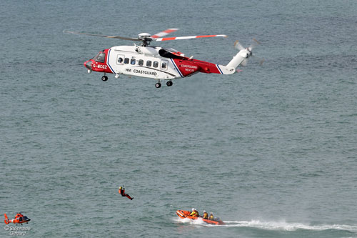 Hélicoptère S92 HM Coastguard G-MCGZ