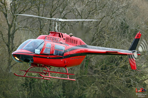 Hélicoptère BELL 206B JetRanger III G-TGRZ 