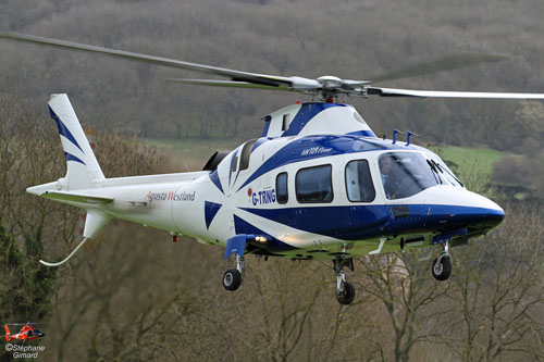 Hélicoptère AGUSTA WESTLAND AW109E G-TRNG