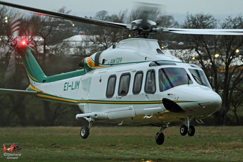 Hélicoptère AGUSTA WESTLAND AW139 EI-LIM de Westair Aviation, Irlande