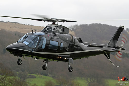 Hélicoptère AGUSTA WESTLAND AW109E G-EMHC