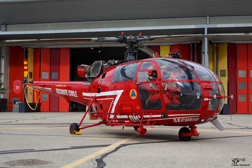 L'Alouette III, appareil mythique de la Sécurité Civile