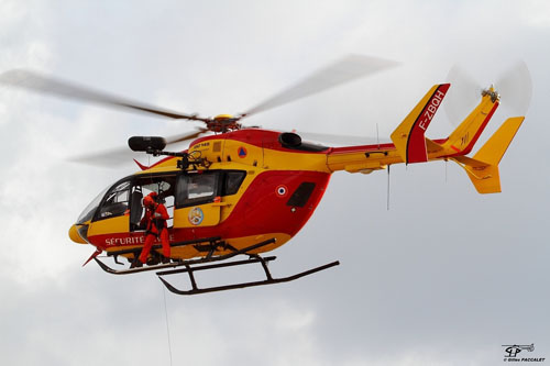 Hélicoptère EC145 de la Sécurité Civile française