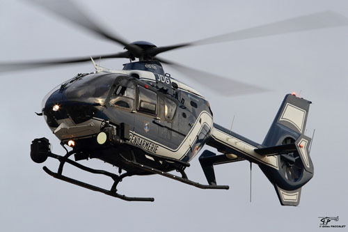 Hélicoptère EC135 de la Gendarmerie Nationale