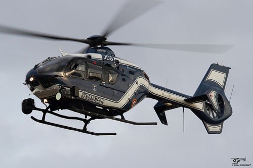 Hélicoptère EC135 de la Gendarmerie Nationale