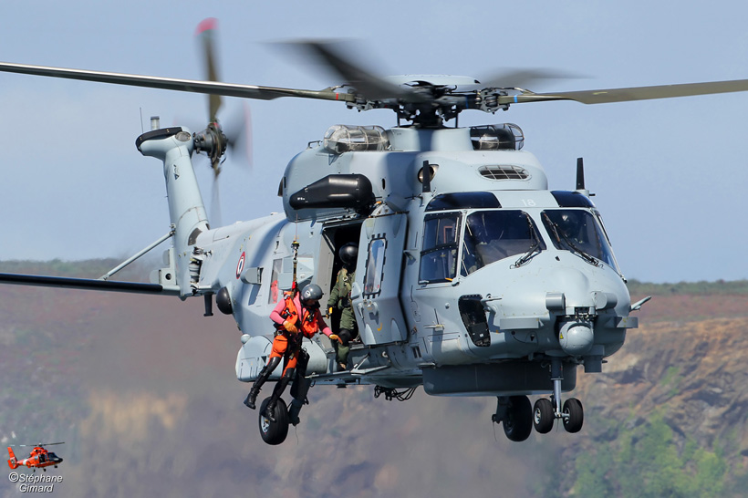 Hélicoptère NH90 Caïman Marine Nationale française