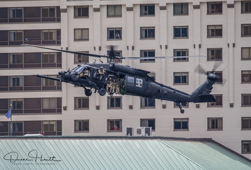 Hélicoptère MH60 Blackhawk 160 SOAR US