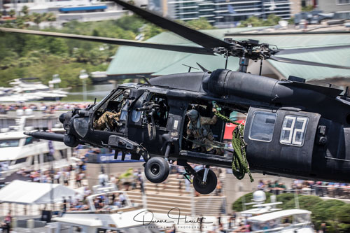 Hélicoptère MH60 Blackhawk 160 SOAR US