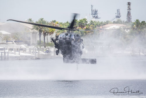 Hélicoptère MH60 Blackhawk 160 SOAR US