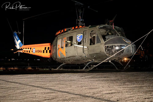 Hélicoptère UH1D Huey de l'Armée de Terre grecque