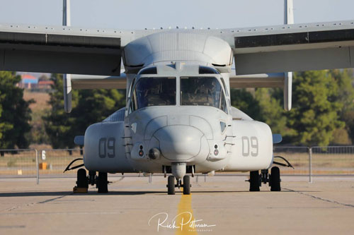 Hélicoptères convertibles MV22 Osprey des US Marines américains