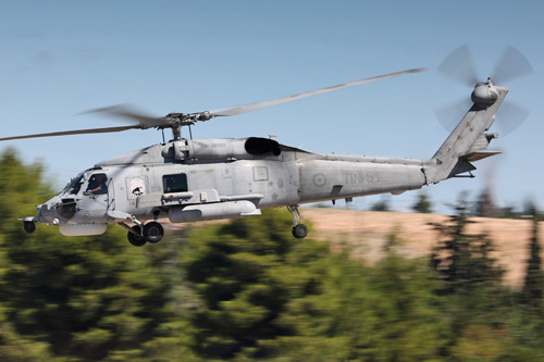 Hélicoptère SH70B Seahawk de la Marine grecque (Hellenic Army)