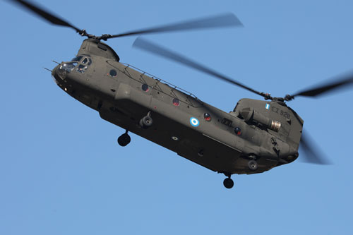 Hélicoptère CH47 Chinook de l'Armée de Terre grecque