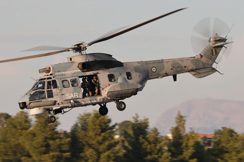 Hélicoptère AS532 Cougar SAR de l'Armée de l'Air grecque