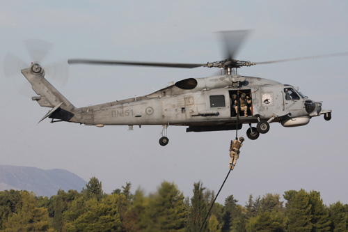 Hélicoptère SH70B Seahawk de la Marine grecque (Hellenic Army)