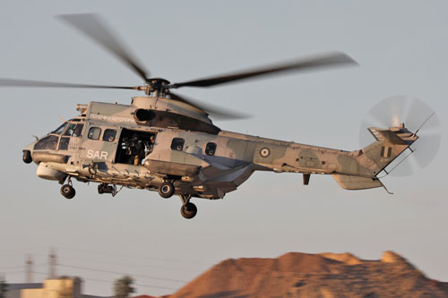 Hélicoptère AS532 Cougar SAR de l'Armée de l'Air grecque