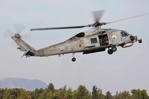 Hélicoptère SH70B Seahawk de la Marine grecque (Hellenic Army)