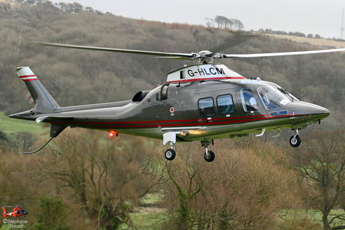 Hélicoptère LEONARDO AW109 G-HLCM