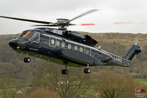 Hélicoptère SIKORSKY S92 G-LAWX